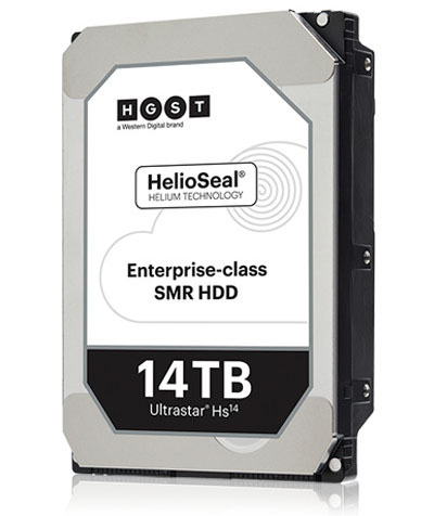 HGST uvádí na trh první 14TB harddisk