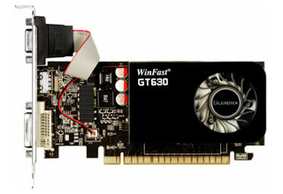 Leadtek začne prodávat malou grafickou kartu Winfast GeForce GT 630