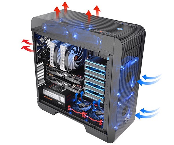 Thermaltake oznámil vydání počítačové skříně Core V71