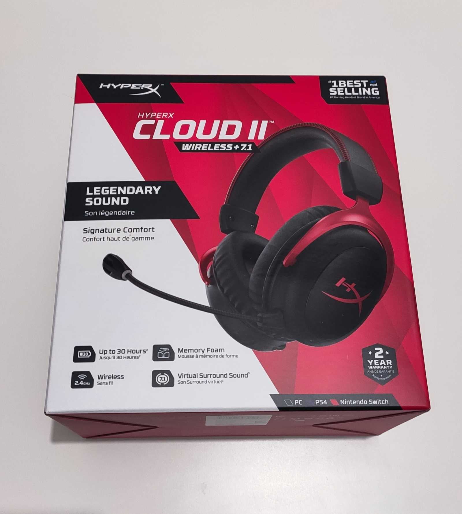 HyperX Cloud II Wireless – prověřený  veterán bez drátů