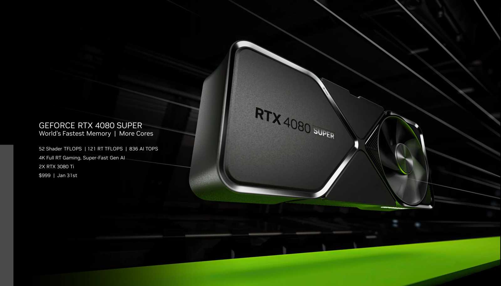 Tři nové a výhodnější GeForce RTX 40 Super: Vyšší výkon či lepší cena
