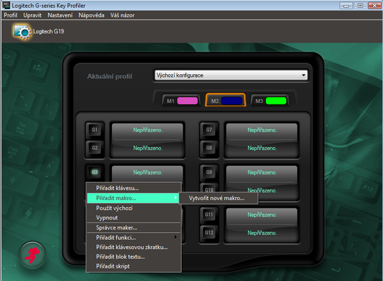 Logitech G19 - zahrajte si stylově