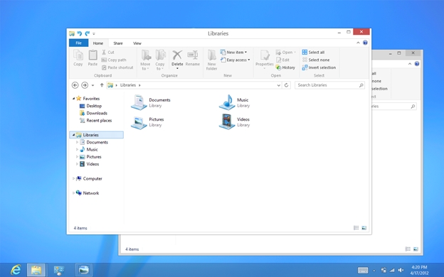 Windows 8 Release Preview předvede retro desktopové GUI