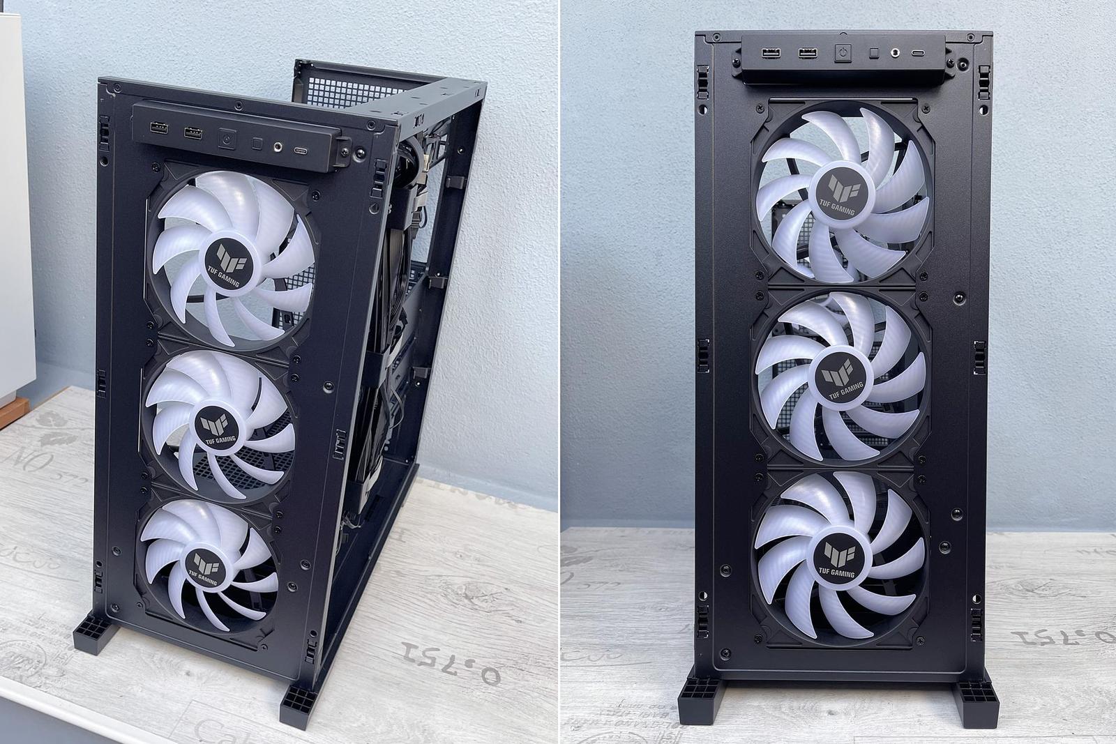 Test skříně ASUS TUF Gaming GT302 ARGB – chladná sebedůvěra