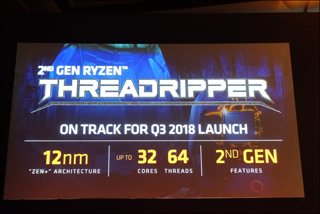 Novinky AMD: druhá generace CPU Threadripper se 32 jádry a grafika Vega 56 Nano