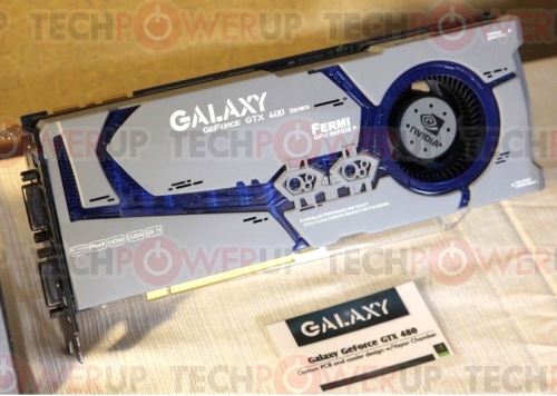 Galaxy připravuje GeForce GTX 480 s technologií Vapor Chamber