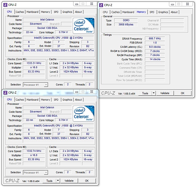 Intel Baytrail a Asus J1800I-A proti AMD Sempron 2650 (AM1)