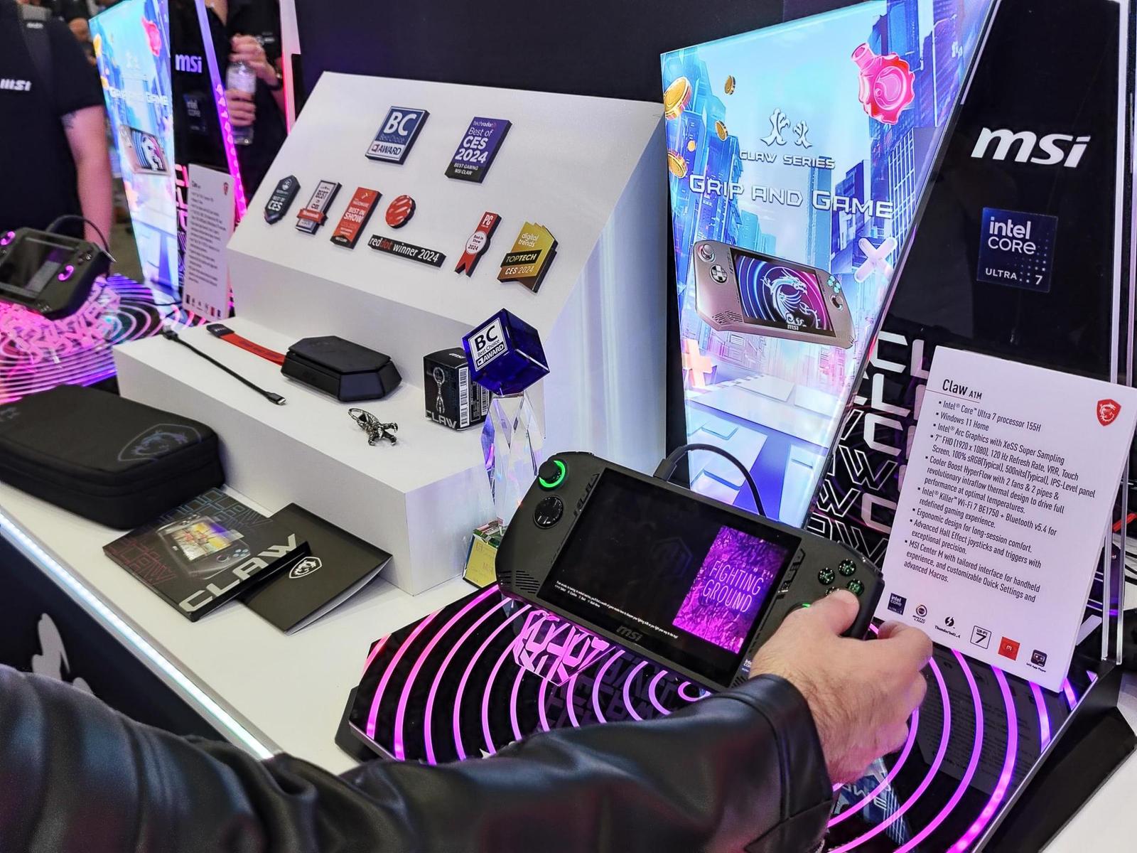 Computex 2024 – MSI notebooky s AI, aktualizovaný Claw a stylové grafiky