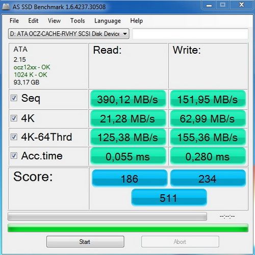 OCZ RevoDrive Hybrid — jak funguje SSD cache v praxi