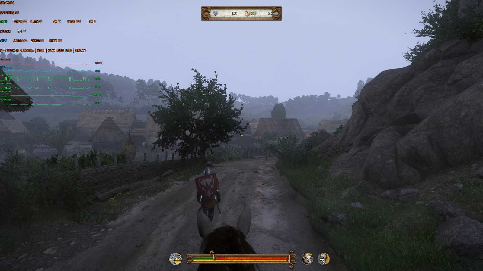 Kingdom Come: Deliverance: vliv nastavení na výkon