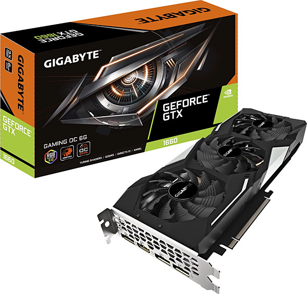 Grafická karta Nvidia GeForce GTX 1660 – GIGABYTE GeForce GTX 1660 GAMING OC 6G