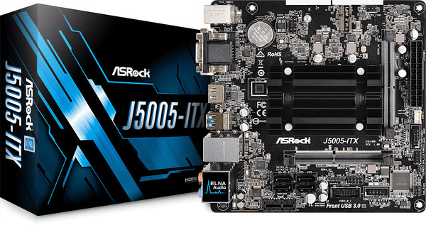 ASRock přichází se základní deskou J5005-ITX osazenou procesorem Pentium Silver