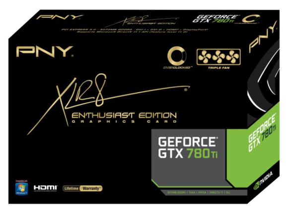 PNY představilo přetaktovanou verzi GeForce GTX 780 Ti