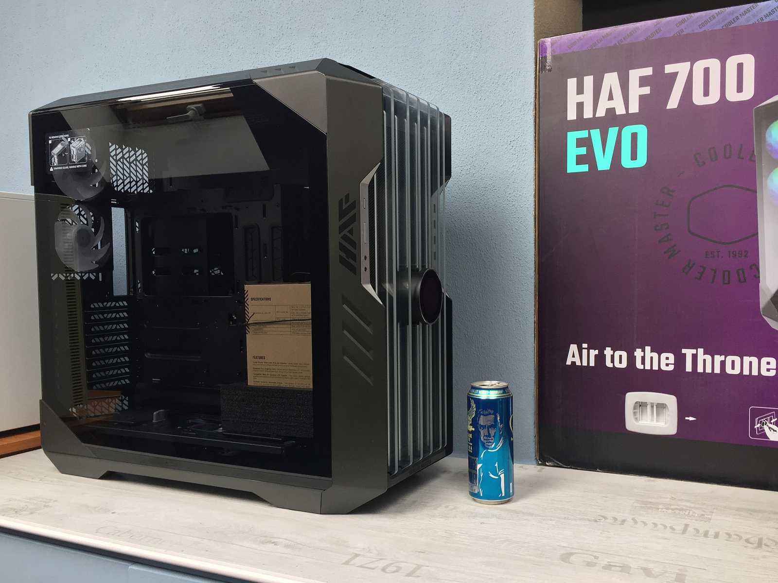 Test skříně Cooler Master HAF 700 EVO – extrém v mnoha aspektech