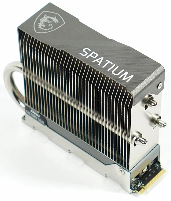 MSI Spatium M580 Frozr: Třetí generace disku NVMe pro PCIe 5.0 