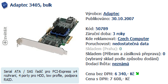 Doporučené sestavy a monitory – srpen 2010