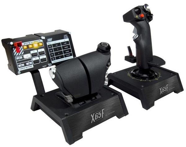 Saitek X65F Combat Control System – létání bez hranic