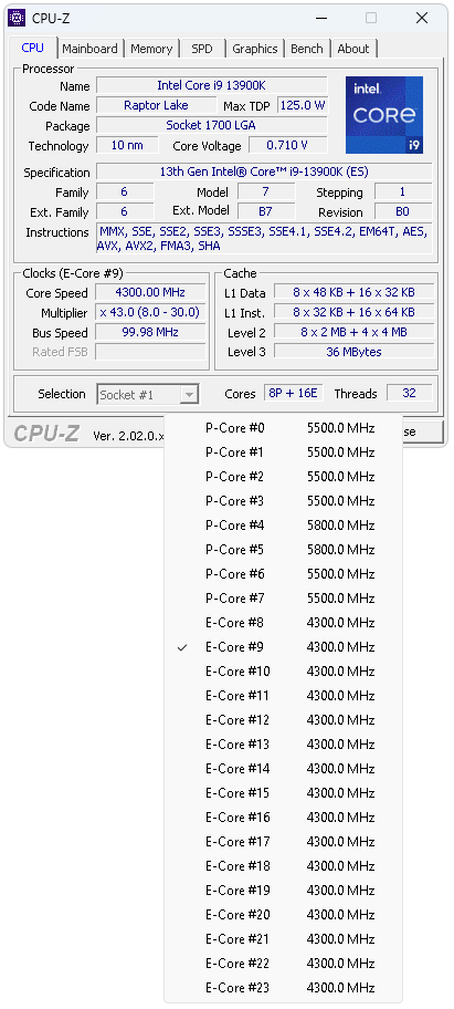 Intel Core i9-13900K: Zdatný a levnější soupeř Ryzenu 9 7950X