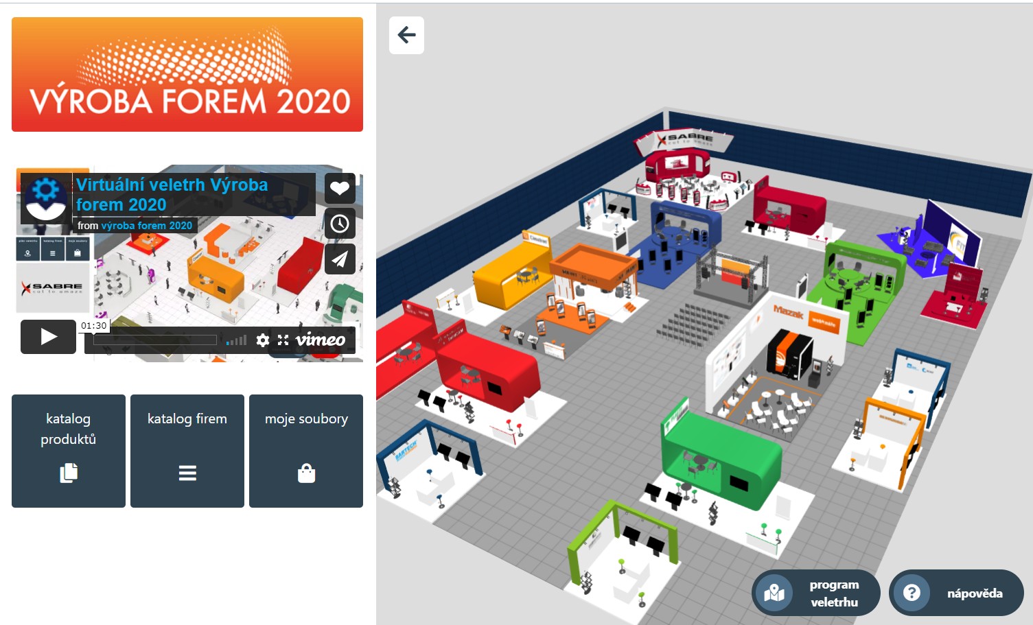 První virtuální průmyslová výstava u nás
