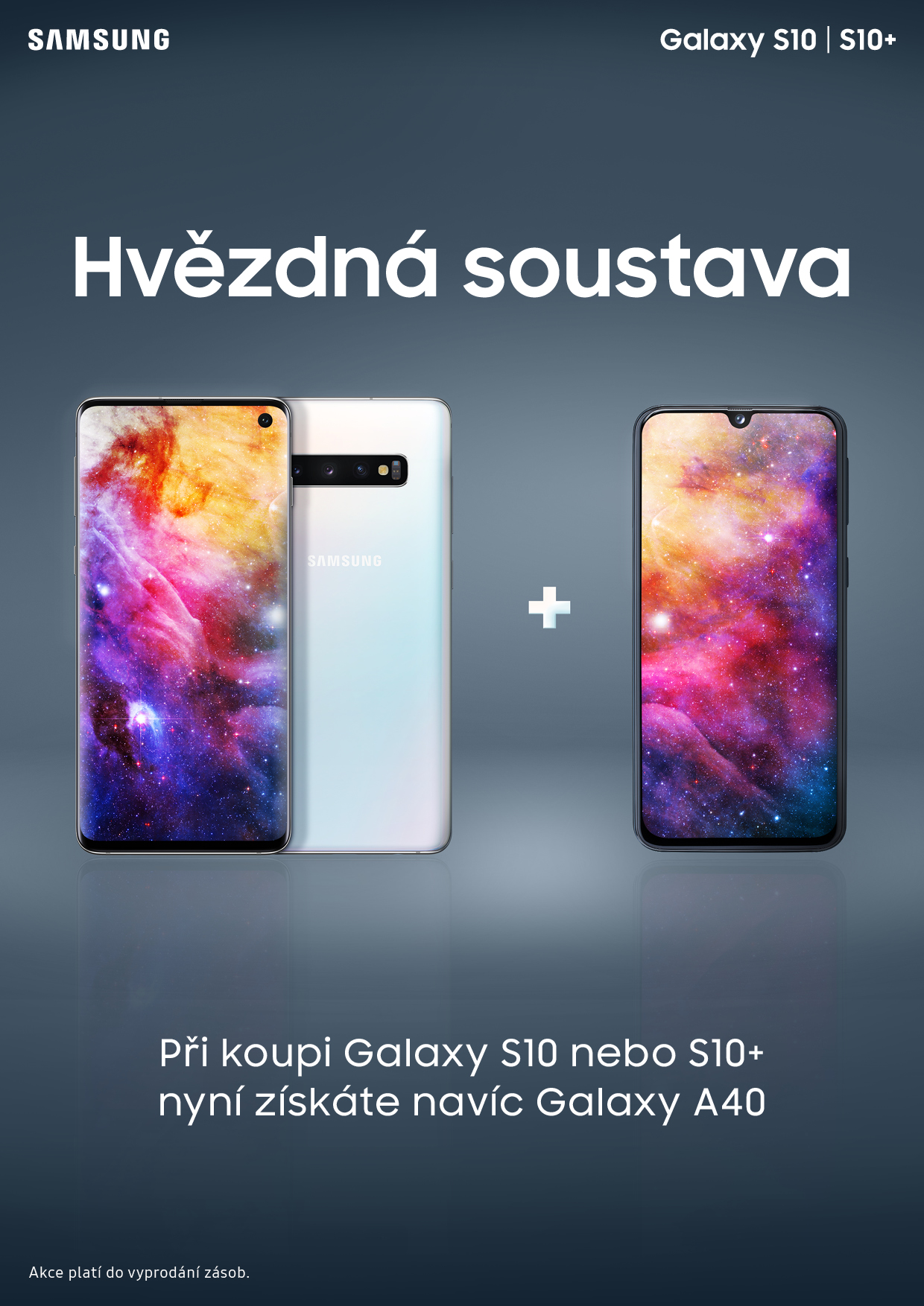 K nákupu Galaxy S10 a S10+ dostanete druhý telefon zdarma!