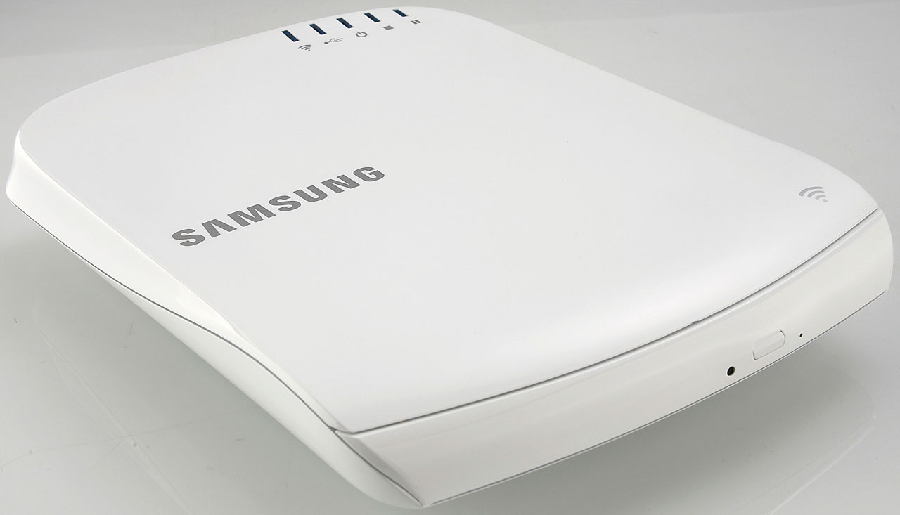Samsung SE-208BW: Bezdrátová DVD vypalovačka a WiFi přístupový bod v jednom