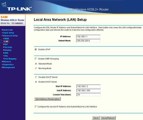 TP-LINK TD-W8900GB: ADSL2+ modem, router a WiFi v jednom