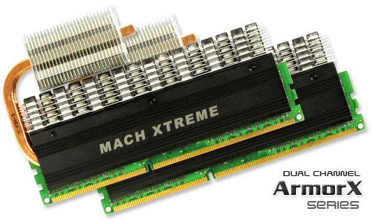 Mach Xtreme ArmorX  - pořádně chlazené DDR3