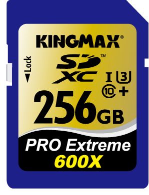 Společnost KINGMAX představila sérii SDXC/SDHC paměťových karet PRO Extreme 600X