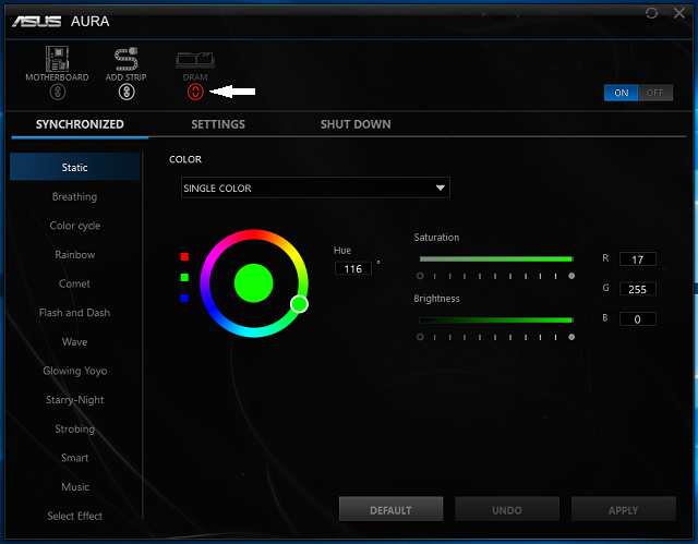 AURA Lighting Control