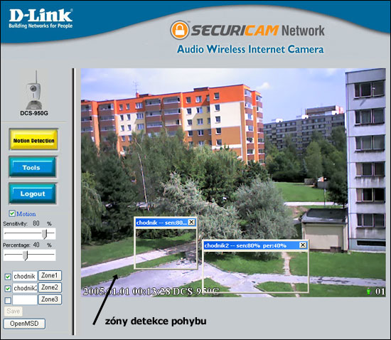 Big Brother: bezdrátová kamera D-Link DCS-950G