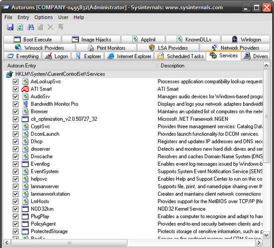 Švýcarský nůž pro Windows - Sysinternals Suite