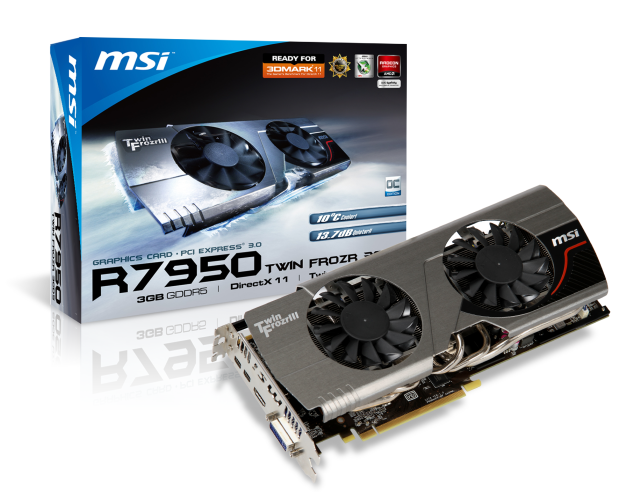  MSI HD 7950 3GB TF OC – super taktování i tiché chlazení 