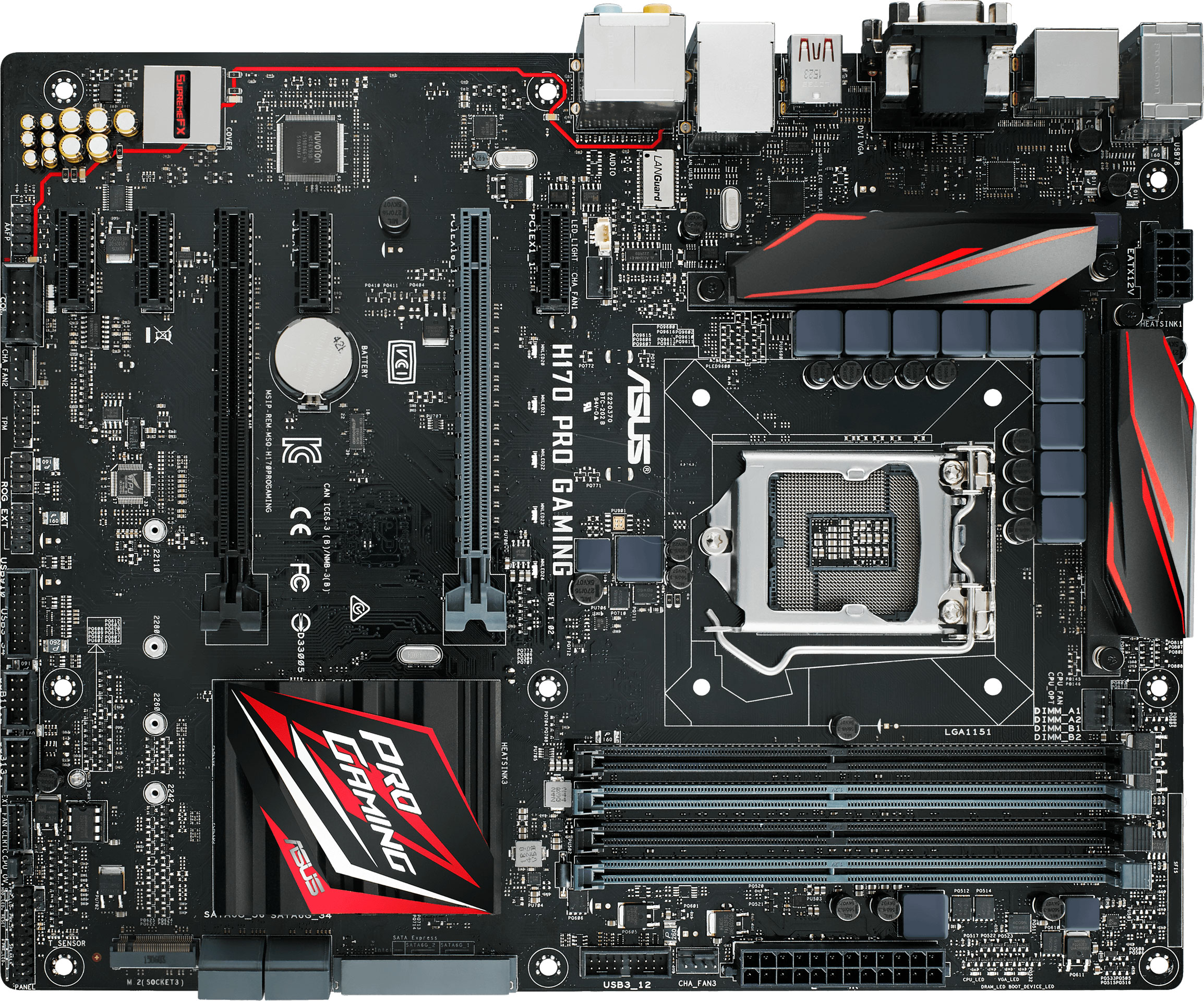 Základní deska ASUS H170 PRO GAMING