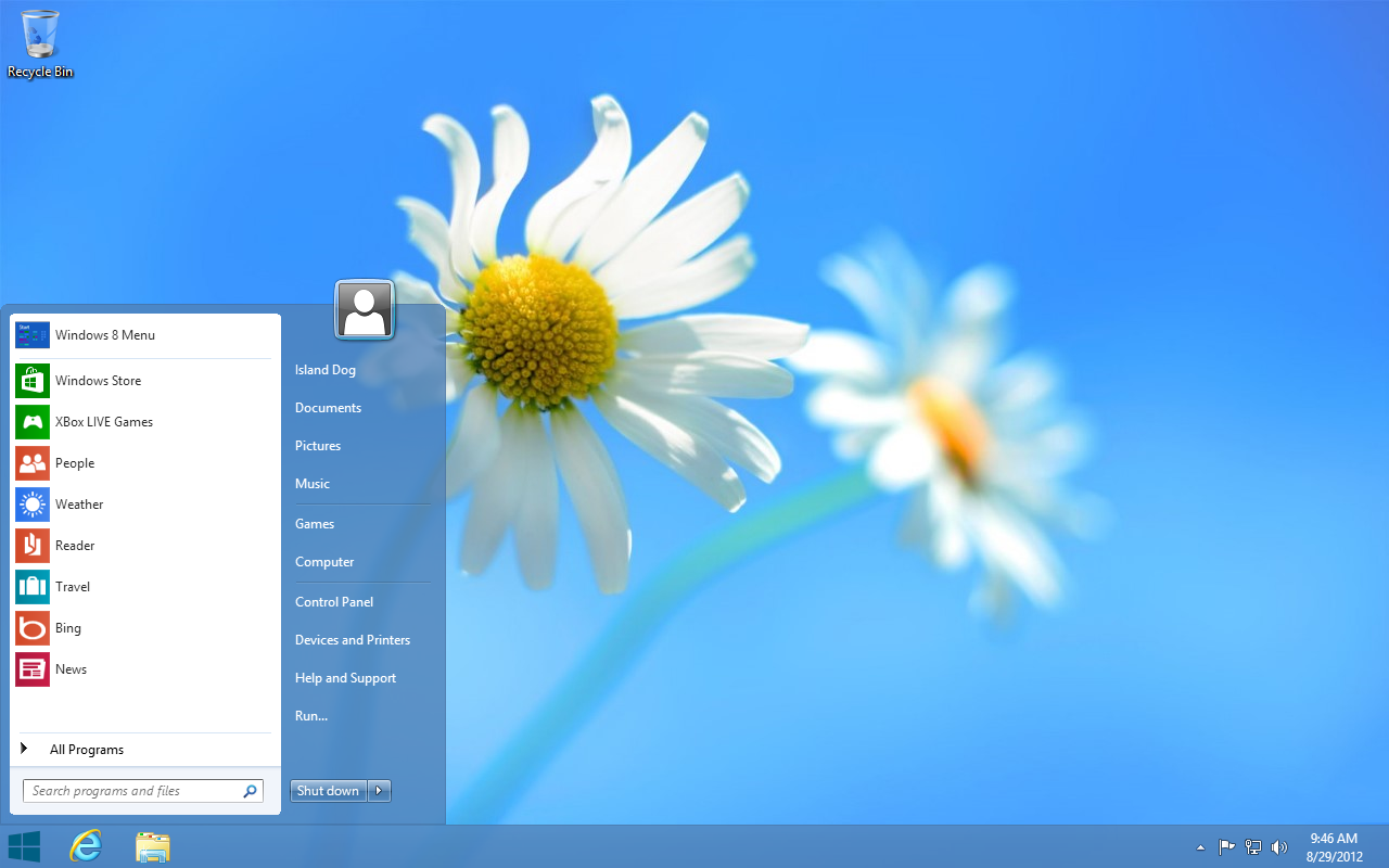 Windows 8.2 dostanou nabídku Start zpět. Už zase