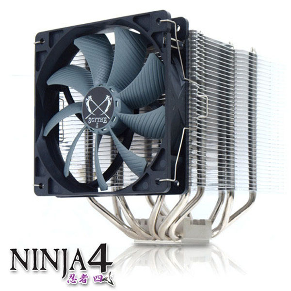Scythe odhalilo podobu svého nového věžového chladiče procesoru Ninja 4