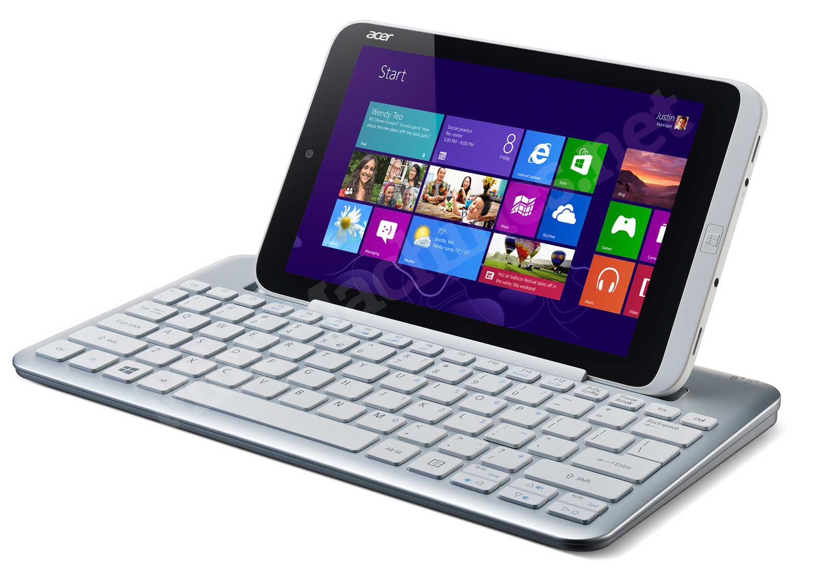 Acer Iconia W3: 8palcový tablet s Windows 8