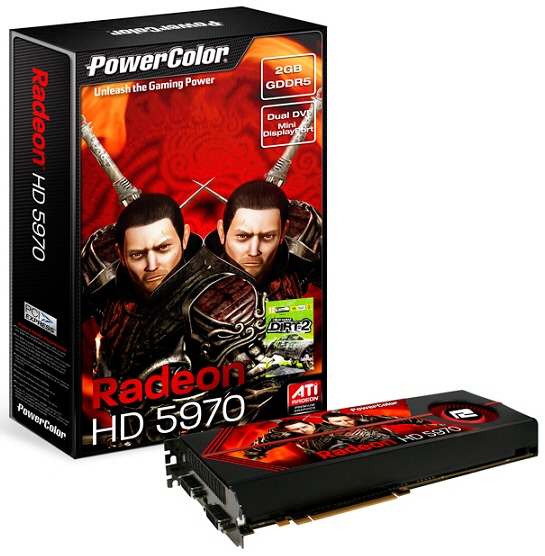 Přehled karet Radeon HD 5970