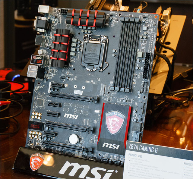 [CES 2015] MSI Z97A Gaming 6: první základní deska s portem USB 3.1 typu C