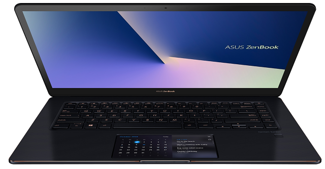 ASUS Zenbook Pro 15 – laptop s displejem v touchpadu