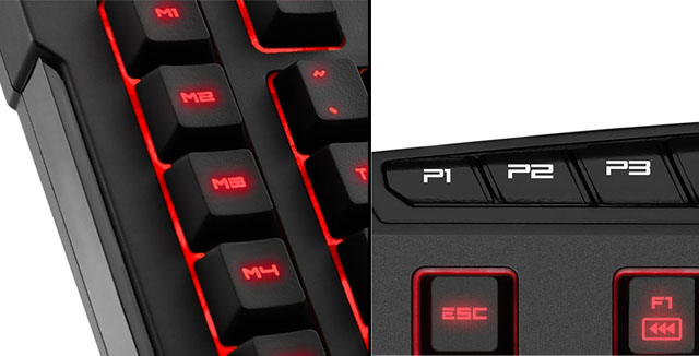 Sharkoon Skiller PRO+: cernově dostupná herní klávesnice s 6 marko klávesami a 7 barvami podsvícením
