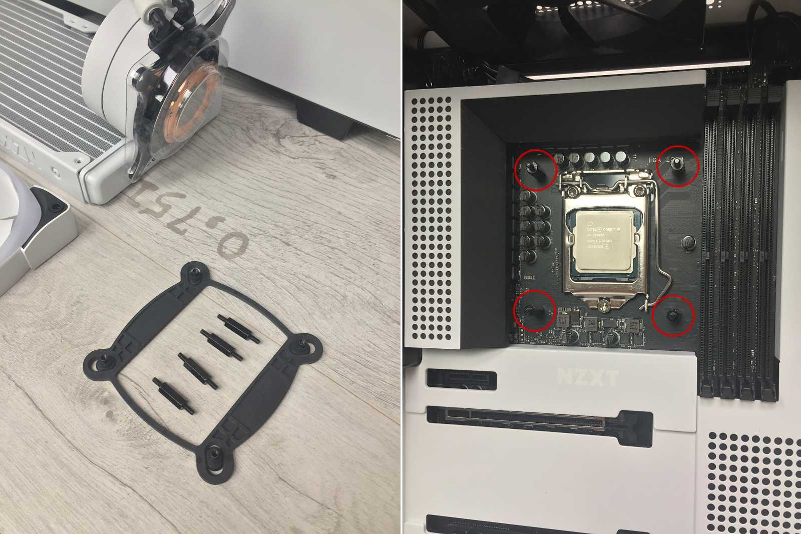 Test skříně NZXT H510 FLOW – s komponenty v bílém tónu