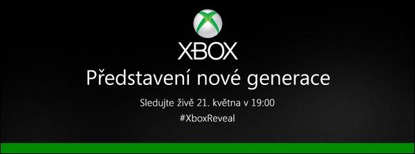 Nový Xbox bude představen 21. května. Živé vysílání začne v 19 hodin