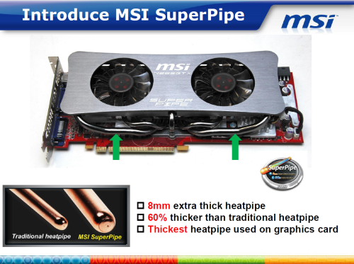 MSI N285GTX SuperPipe OC - Superchlazení v akci