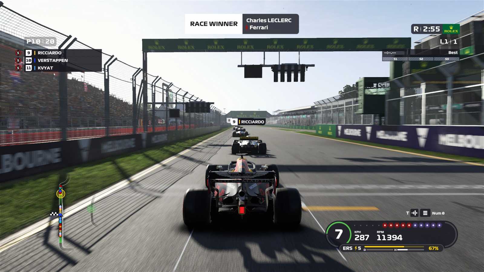 F1 2019 a hardware: výkon grafických karet