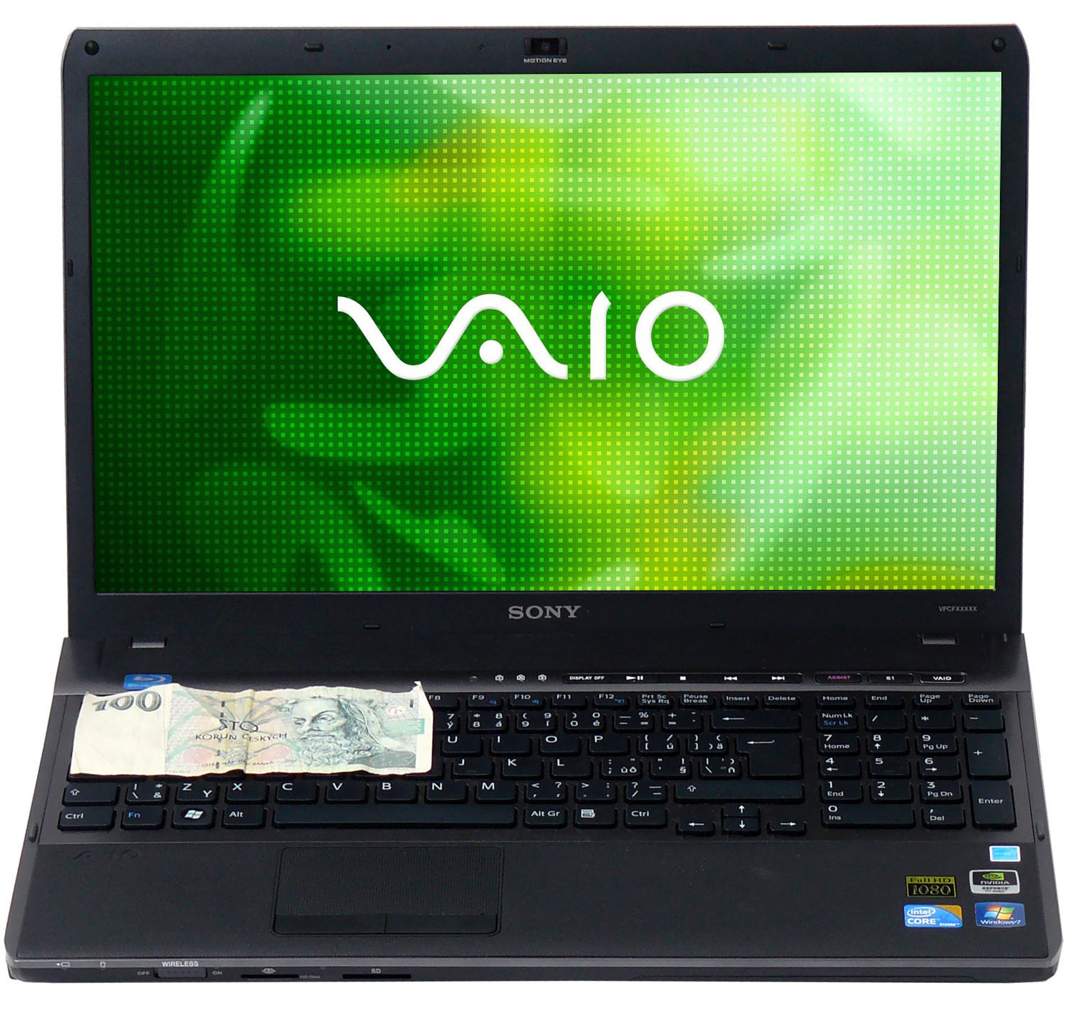 Sony VAIO VPC-F11Z1E/B — Luxusní mašina pro bohaté