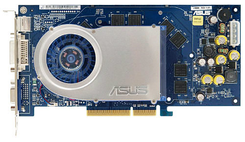 ASUS V9999/TD - GeForce 6800 AGP v akci