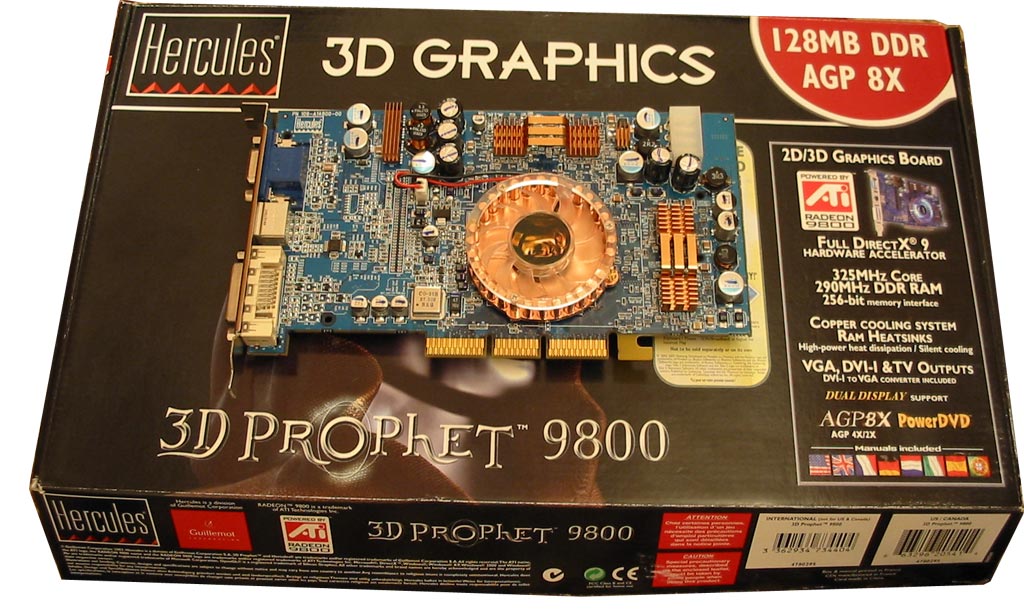 Hercules 3D Prophet 9800 128MB - tentokrát bez "Pro"