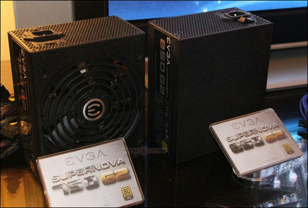 CES 2014: EVGA odhalila své nové výkonné napájecí zdroje ze série SuperNova
