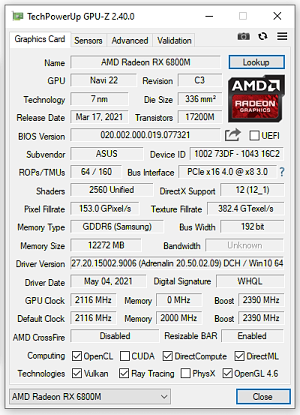 ASUS ROG Strix G15 Advantage: Ryzen 9 5900HX s RX 6800M