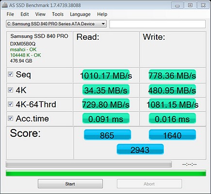 SSD disk Samsung 840 Pro dostane RAPID mód